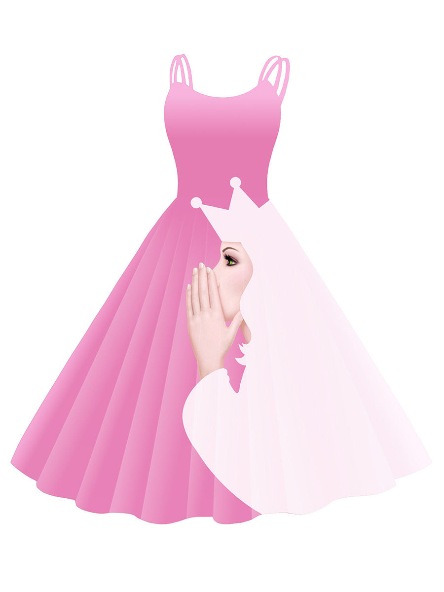 Adult Glinda Cosplay Dress