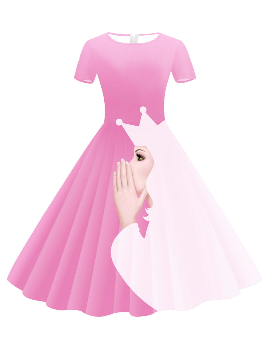Adult Glinda Cosplay Dress