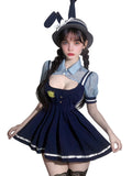 Blue Bunny Costume