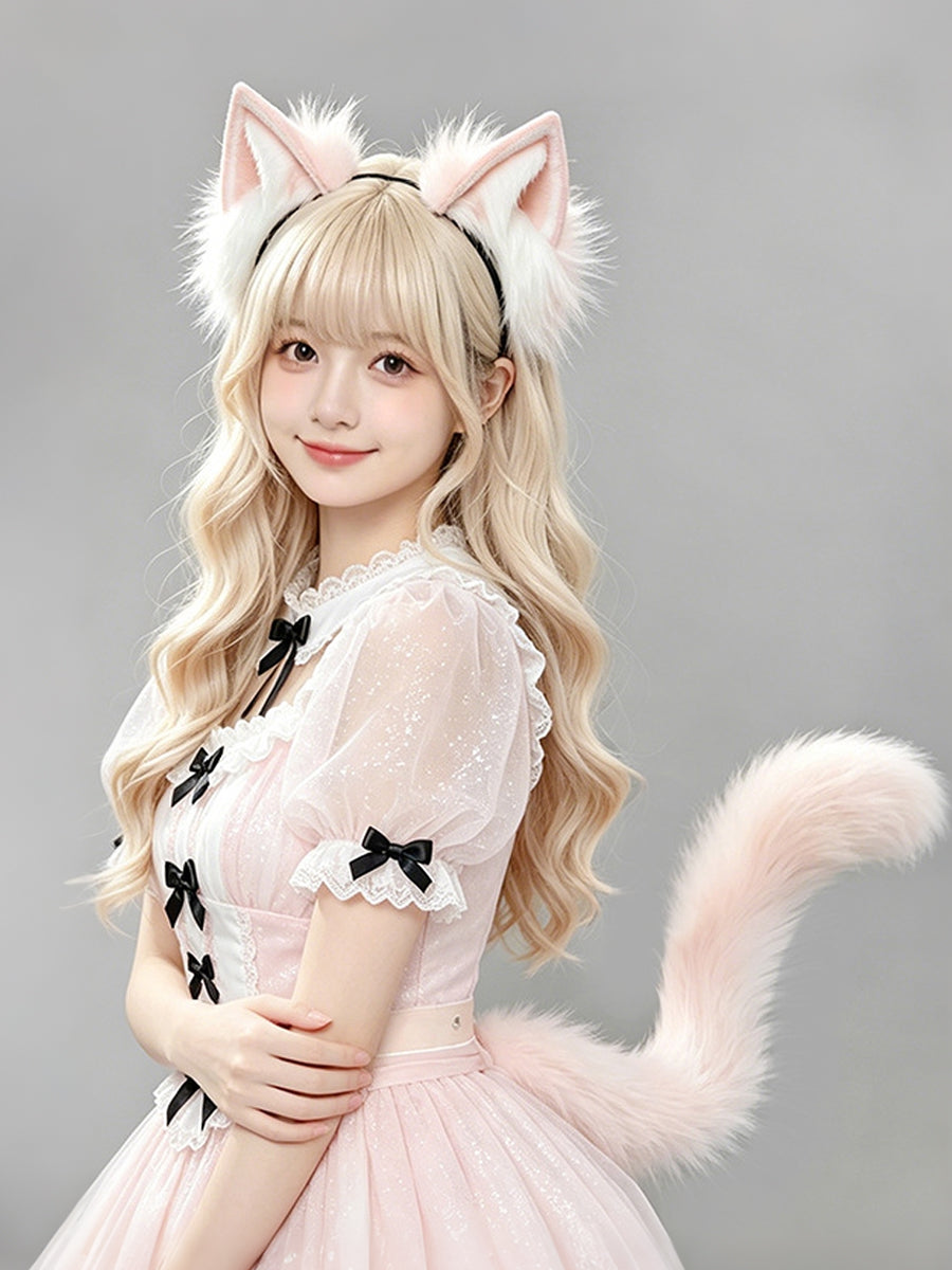 Furry Cat Cosplay Accessory Set
