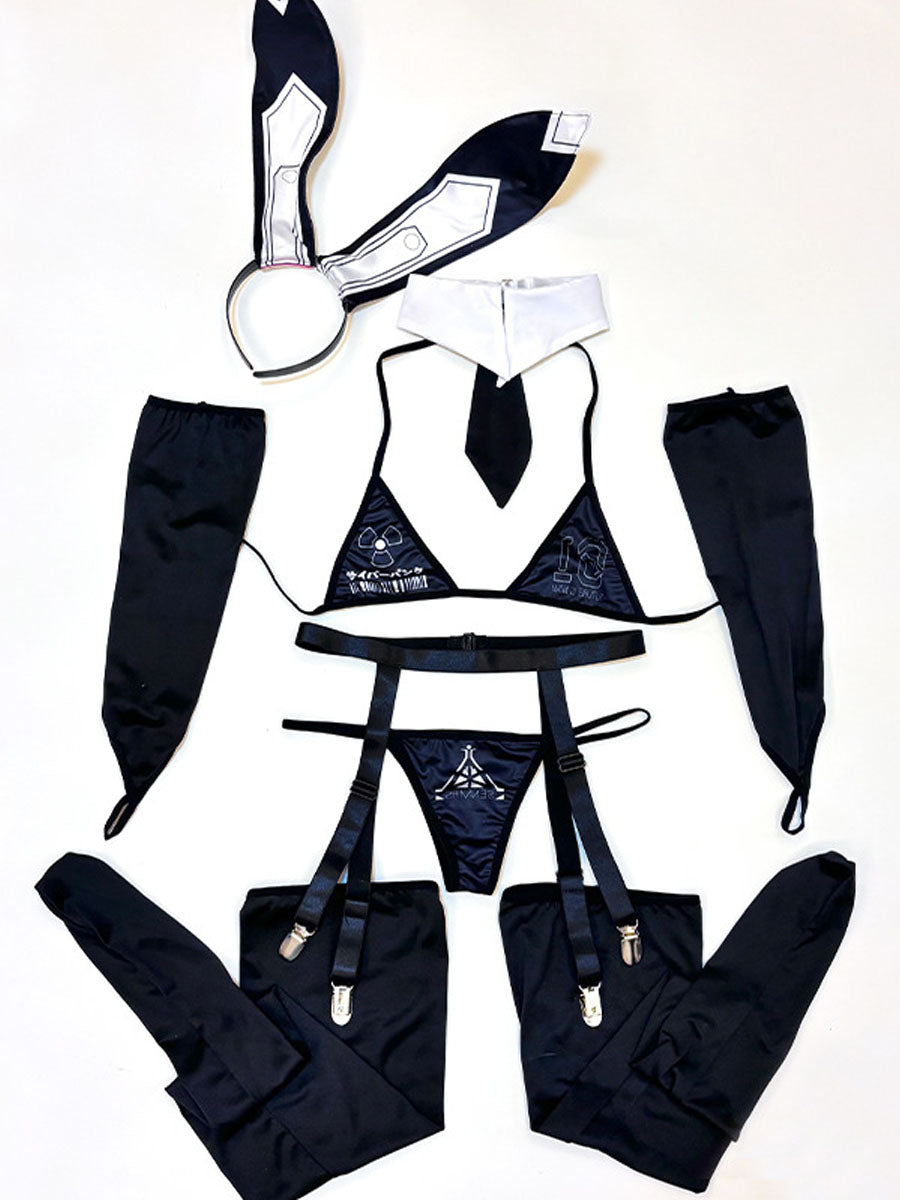 Cyberpunk Mecha Bunny Girl Costume