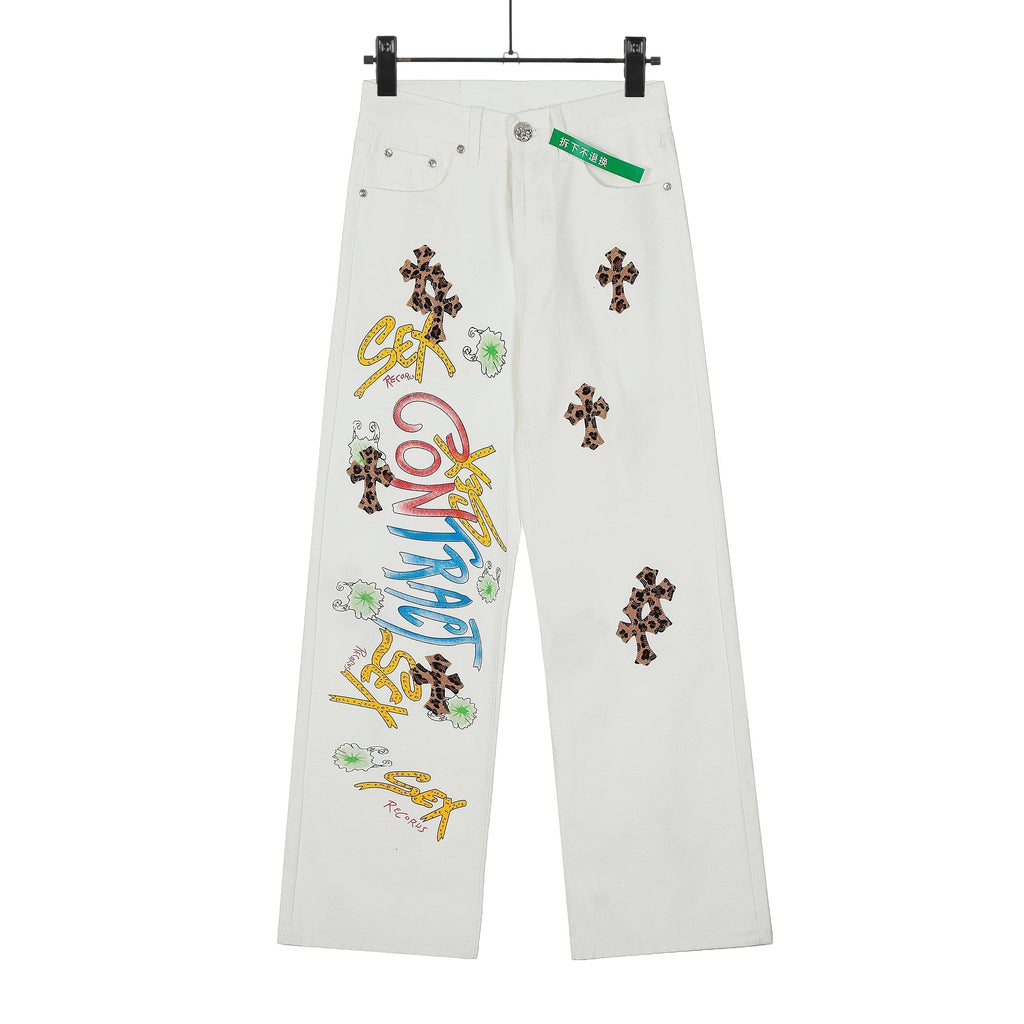 Chrome Hearts Jeans 8128