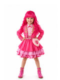 Girls Wonderland Princess Pink Cosplay Costume