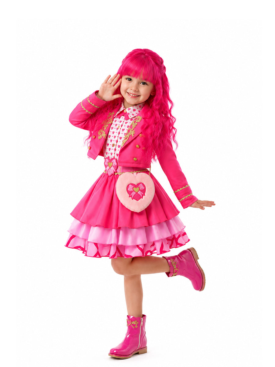 Girls Wonderland Princess Pink Cosplay Costume