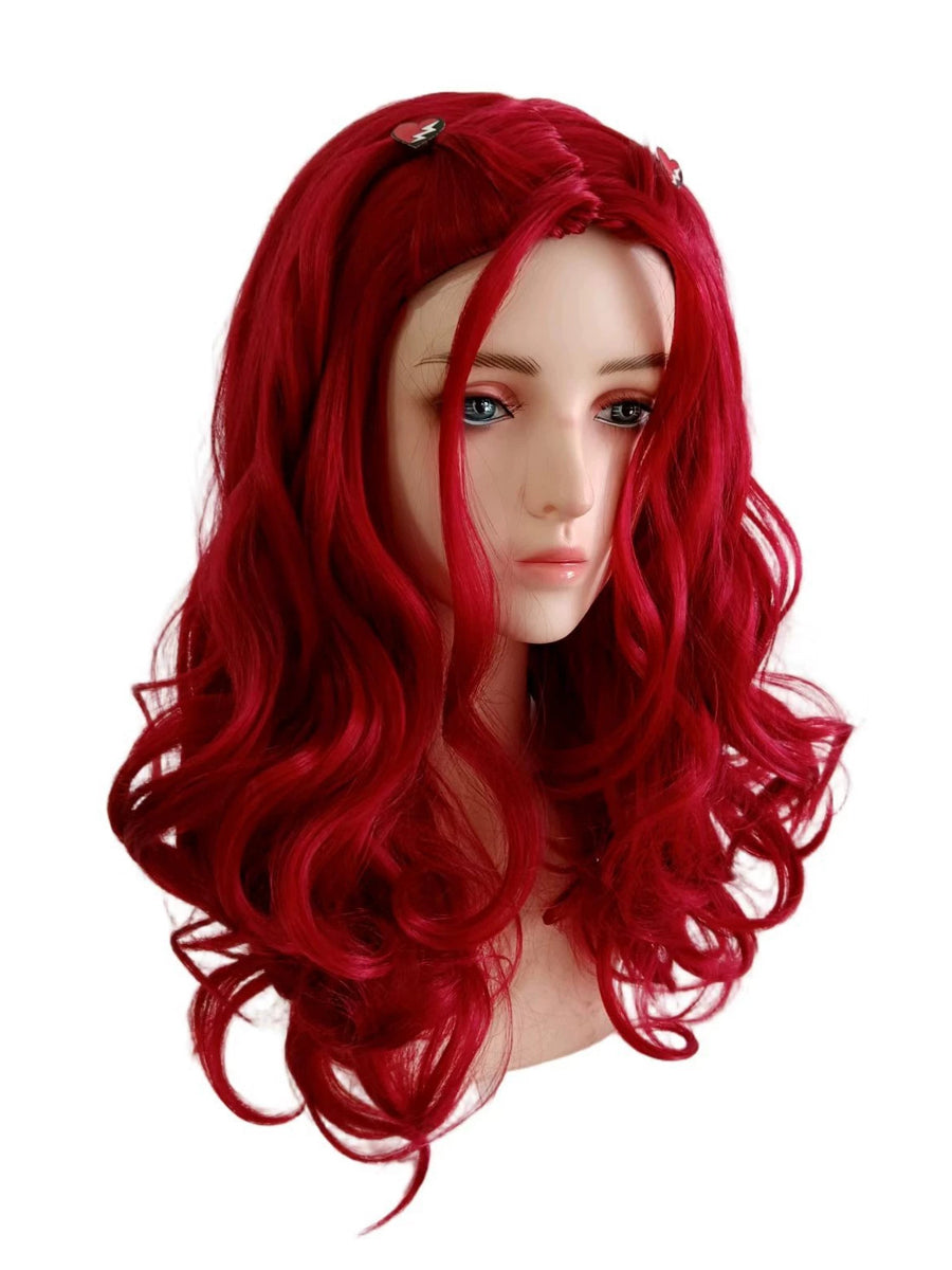 Kids Royal Heart Wonderland Princess Red Cosplay Costume