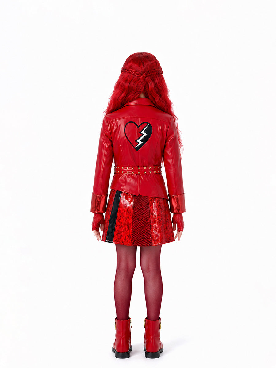 Rebel Wonderland Princess Red Cosplay Costume for Adults & Kids