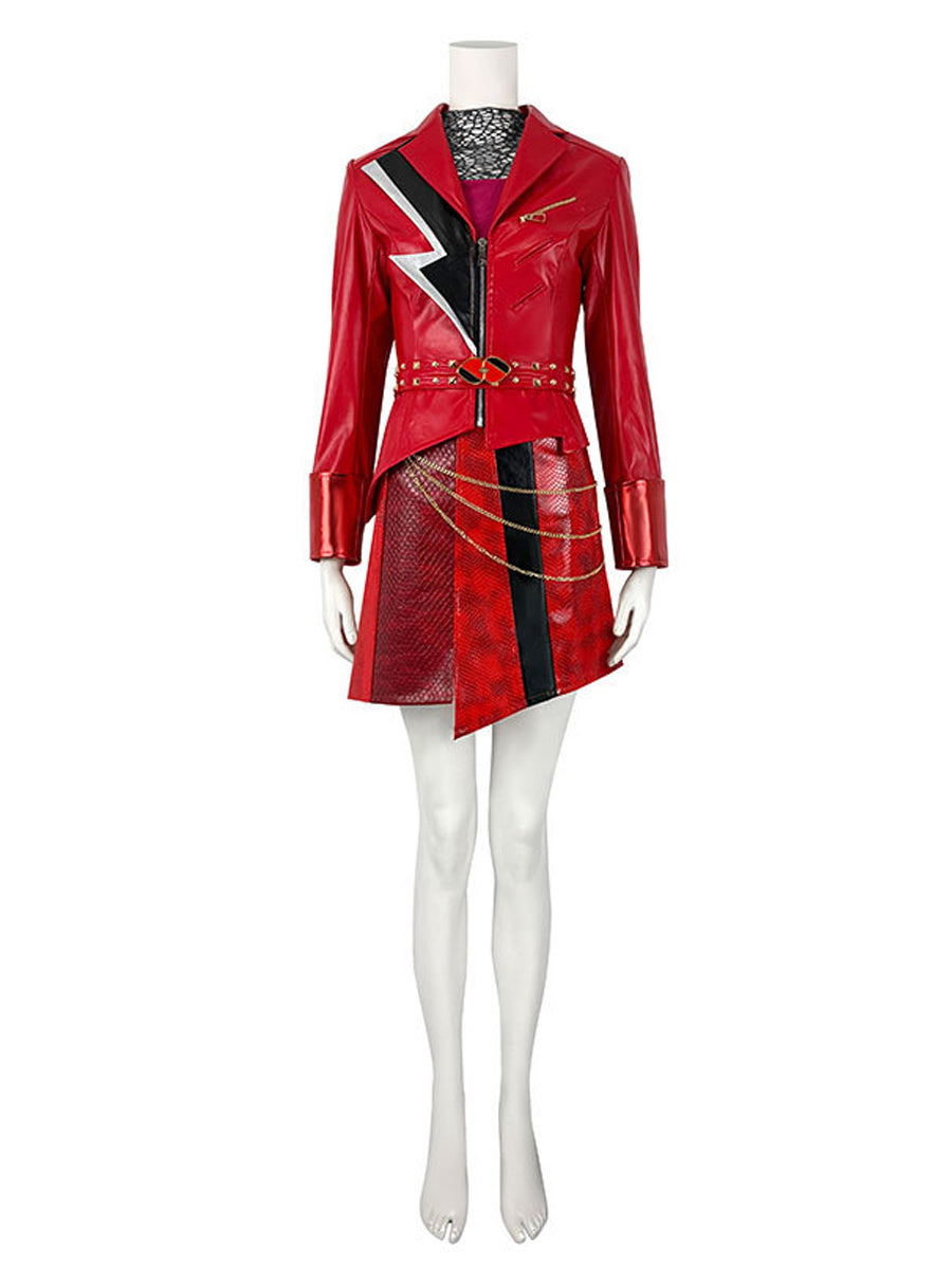 Rebel Wonderland Princess Red Cosplay Costume for Adults & Kids