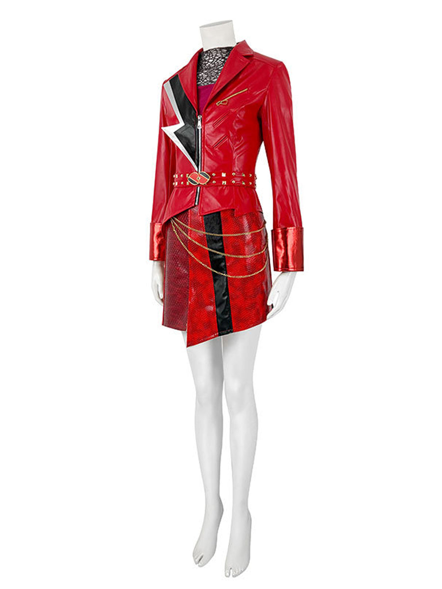 Rebel Wonderland Princess Red Cosplay Costume for Adults & Kids