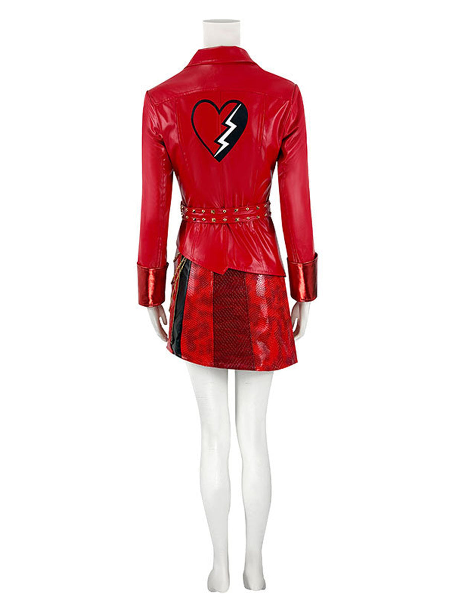 Rebel Wonderland Princess Red Cosplay Costume for Adults & Kids
