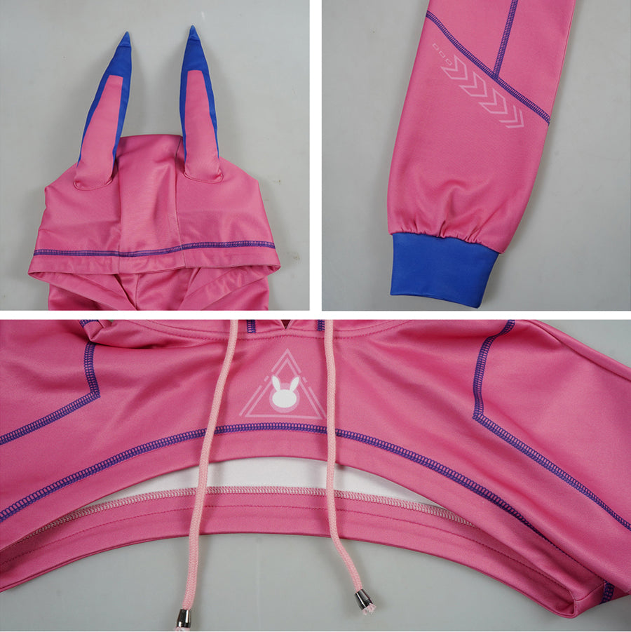 Futuristic Bunny Heroine Cosplay Costume