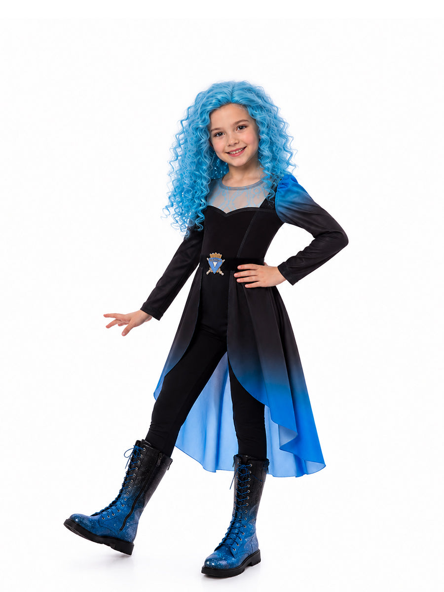 Girls Wonderland Dark Royal Swordswoman Costume
