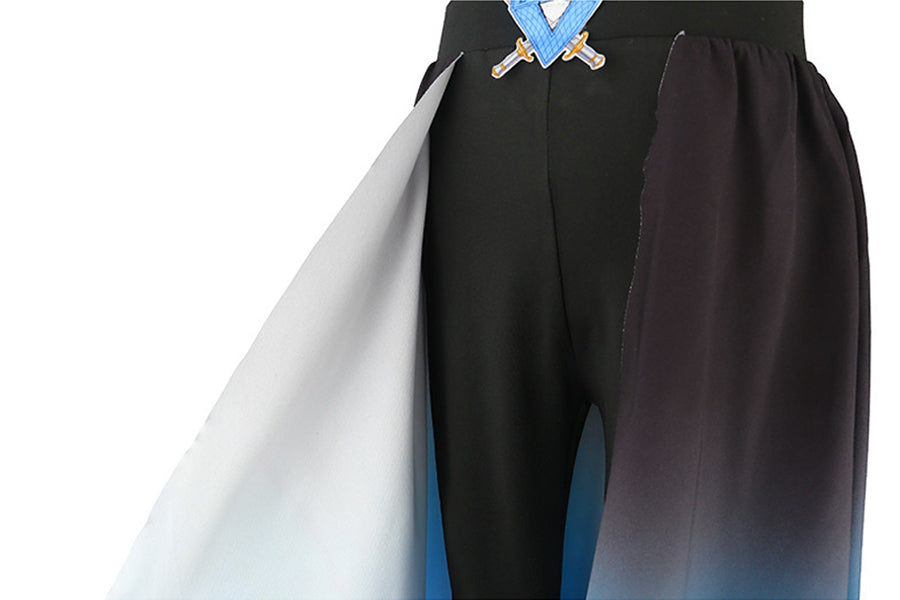 Girls Wonderland Dark Royal Swordswoman Costume