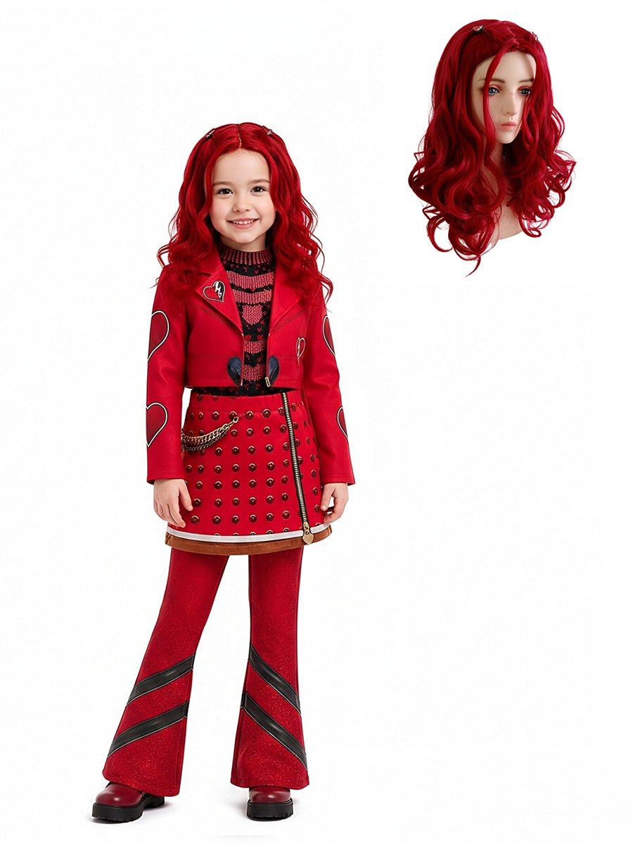 Girls Wonderland Princess Red Cosplay Costume