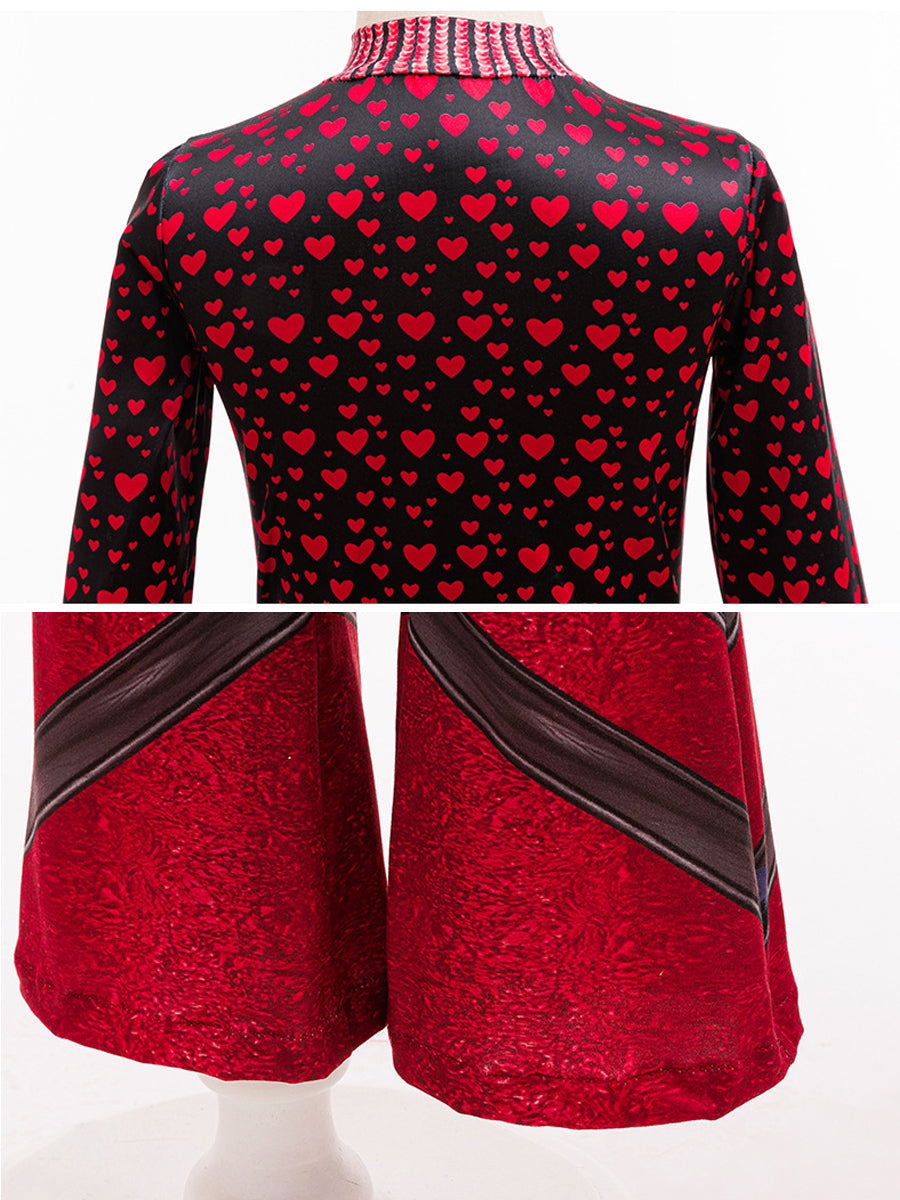 Girls Wonderland Princess Red Cosplay Costume