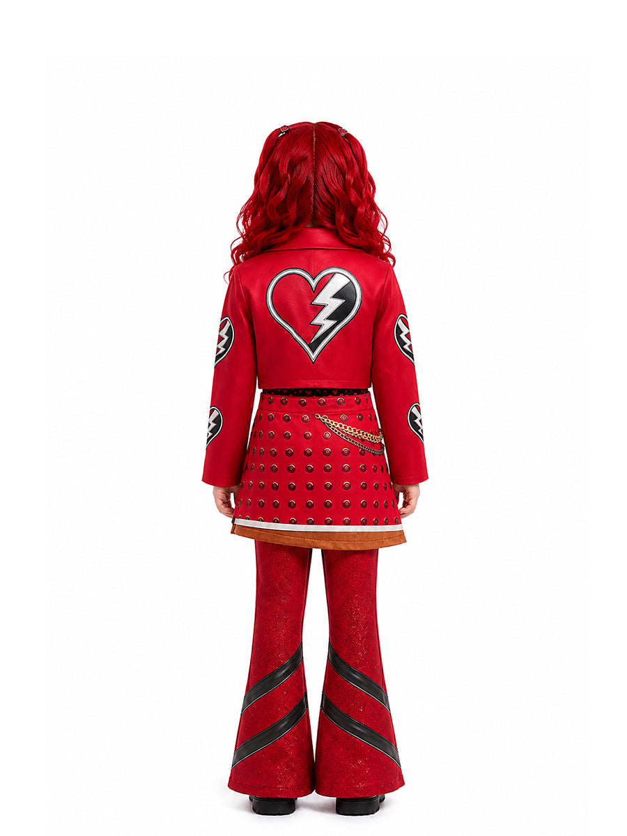 Girls Wonderland Princess Red Cosplay Costume