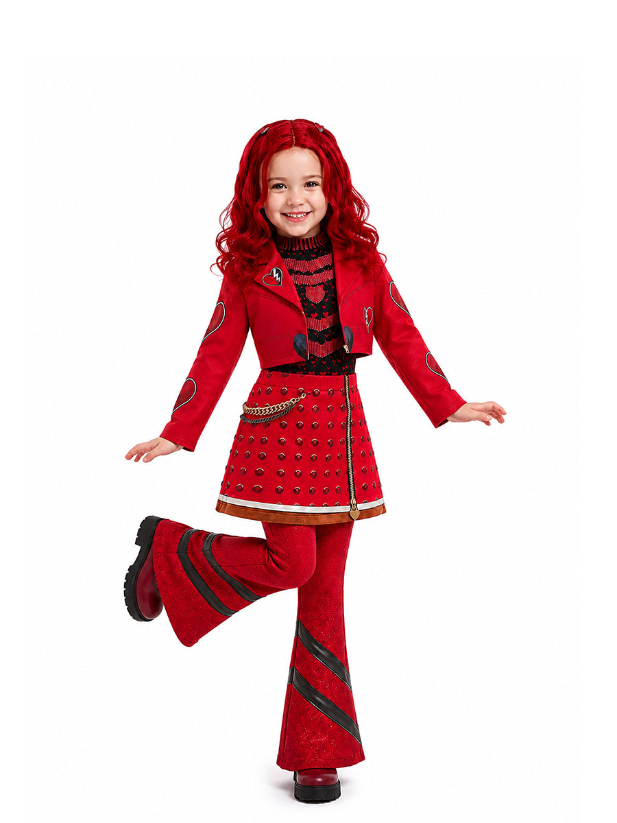 Girls Wonderland Princess Red Cosplay Costume