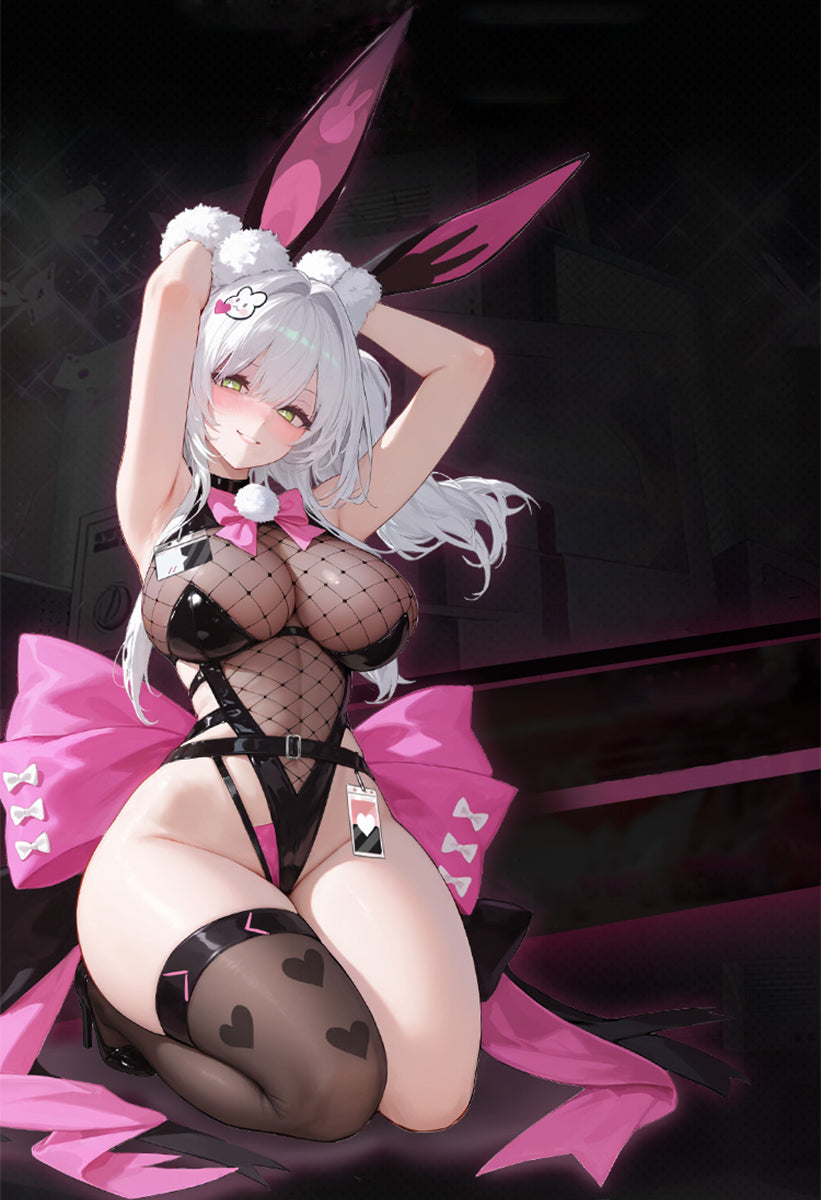 Gothic Bunny Girl Cosplay Costume