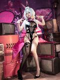 Gothic Bunny Girl Cosplay Costume