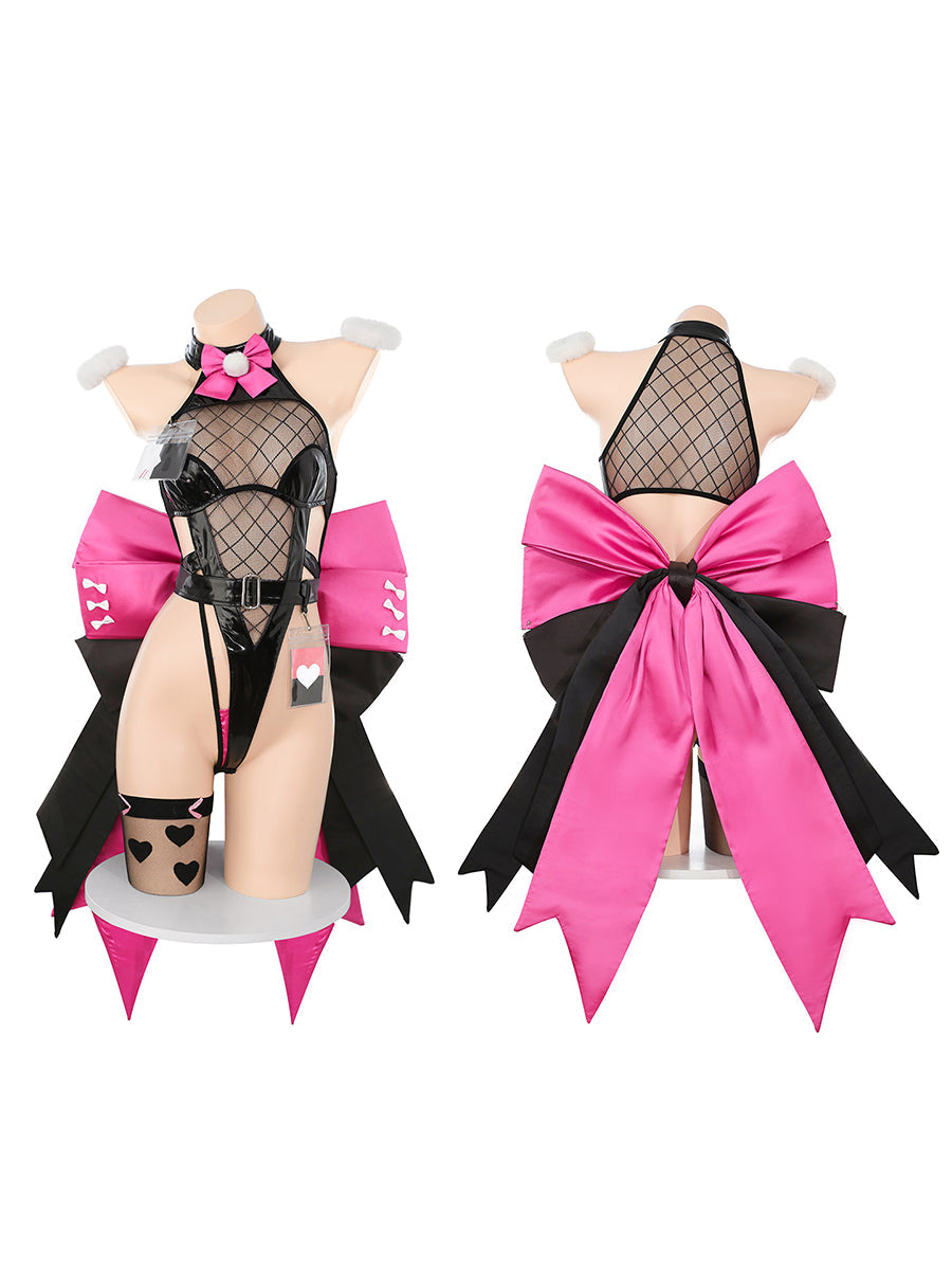 Gothic Bunny Girl Cosplay Costume