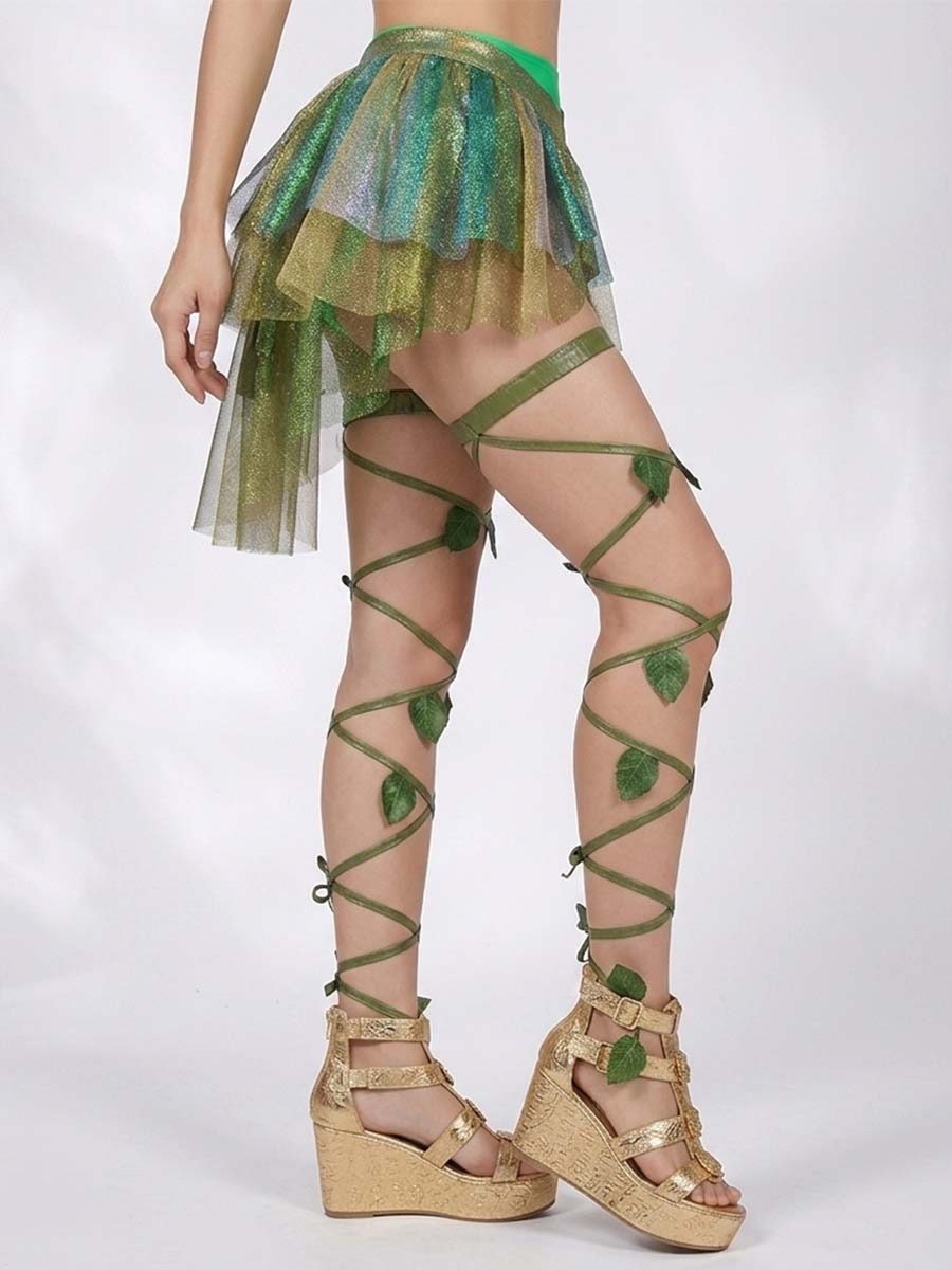 Metallic Forest Fairy Costume Set