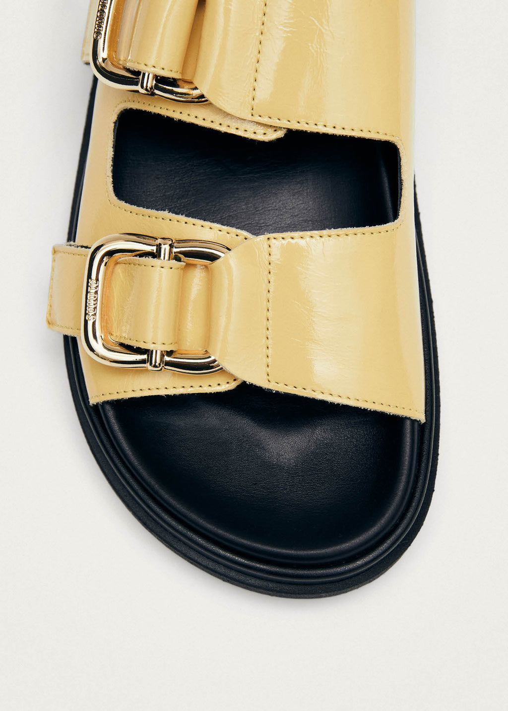 Harper Vanilla Patent Leather Sandals