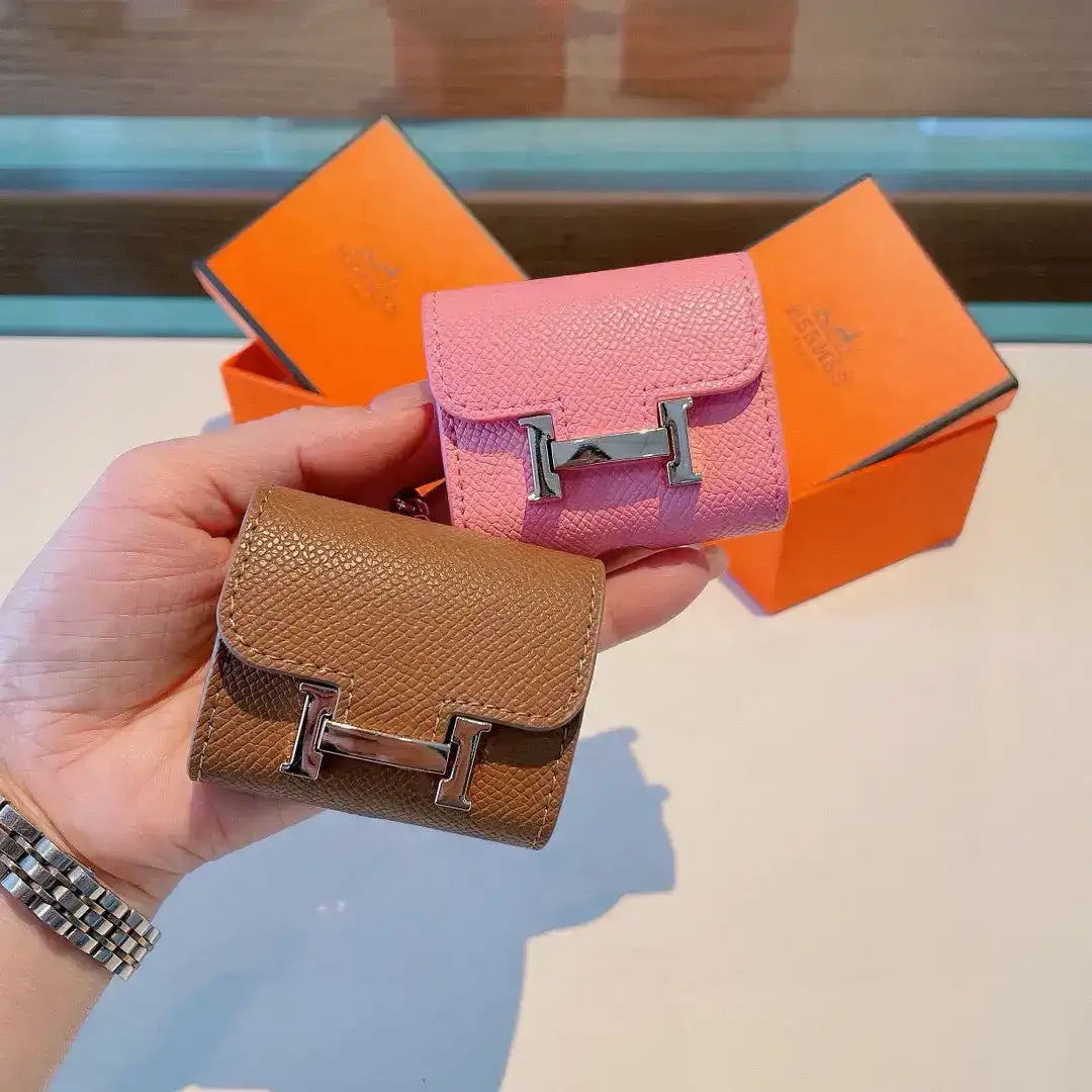 Luxury Designer-Inspired AirPods Case Storage H