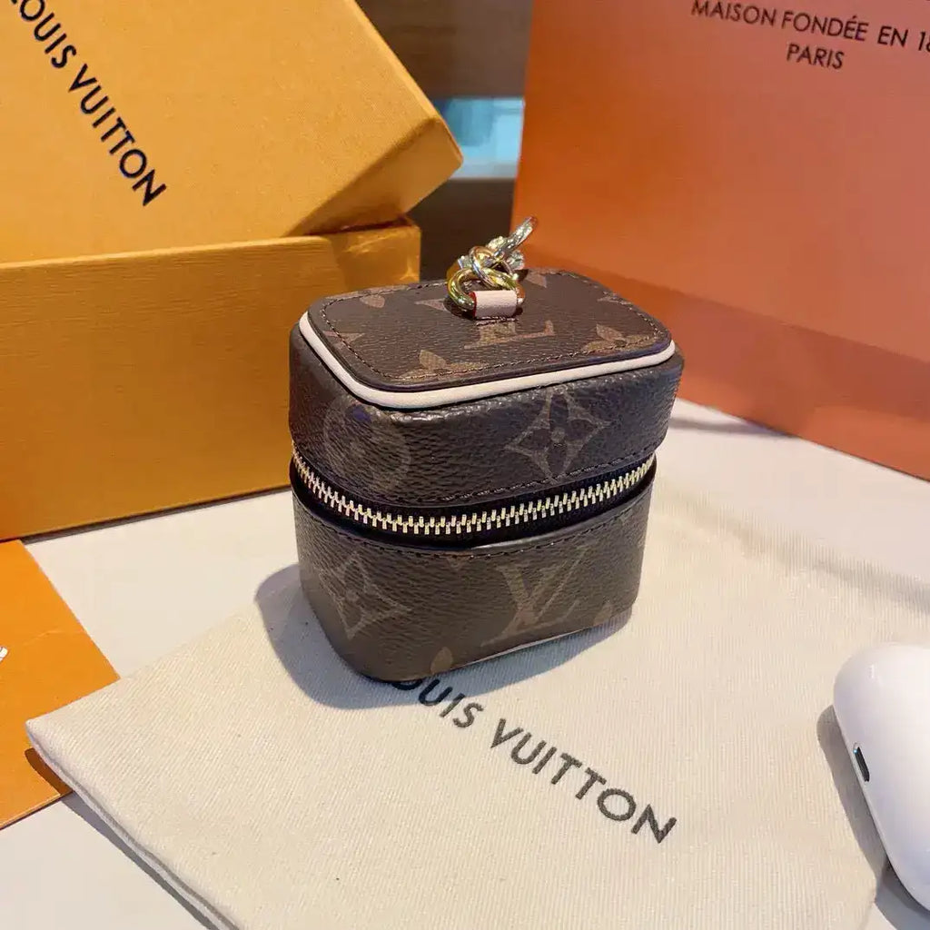 Luxury Designer-Inspired AirPods Case Storage