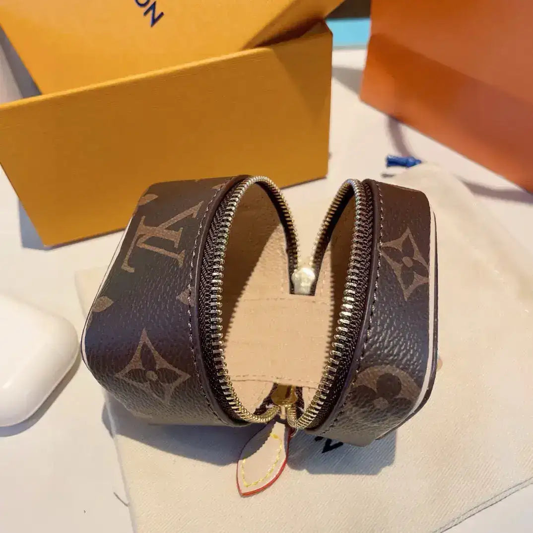 Luxury Designer-Inspired AirPods Case Storage