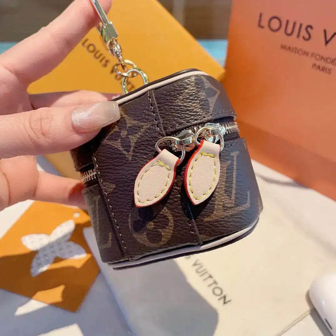 Luxury Designer-Inspired AirPods Case Storage