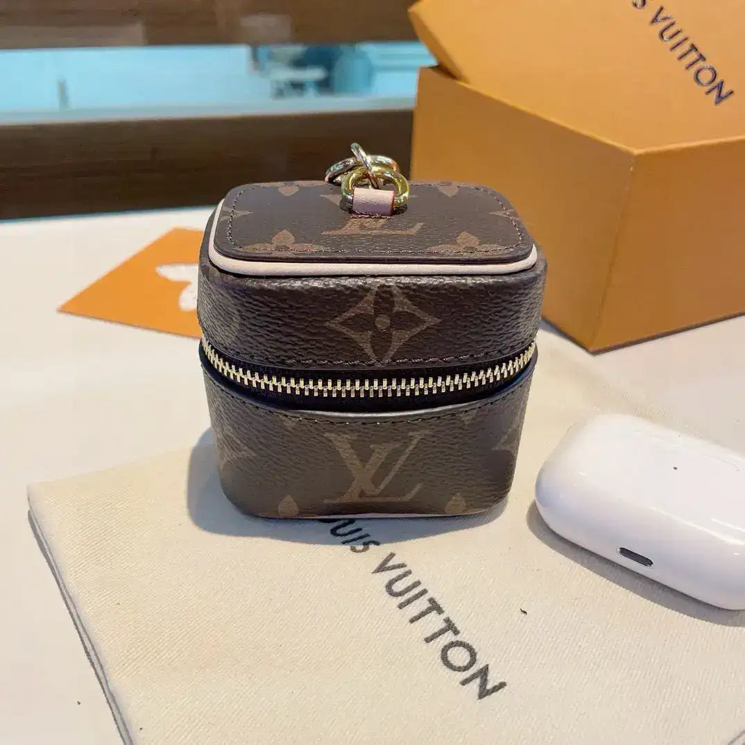 Luxury Designer-Inspired AirPods Case Storage