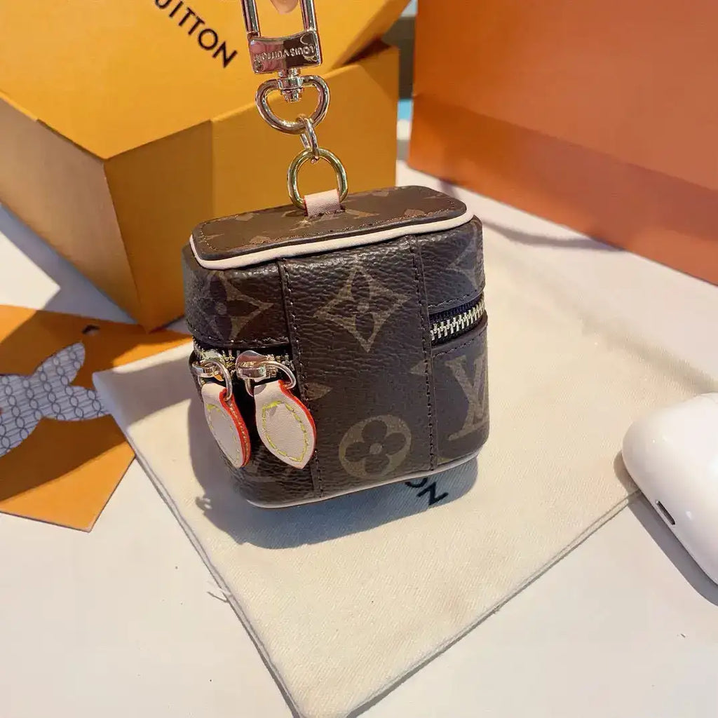 Luxury Designer-Inspired AirPods Case Storage