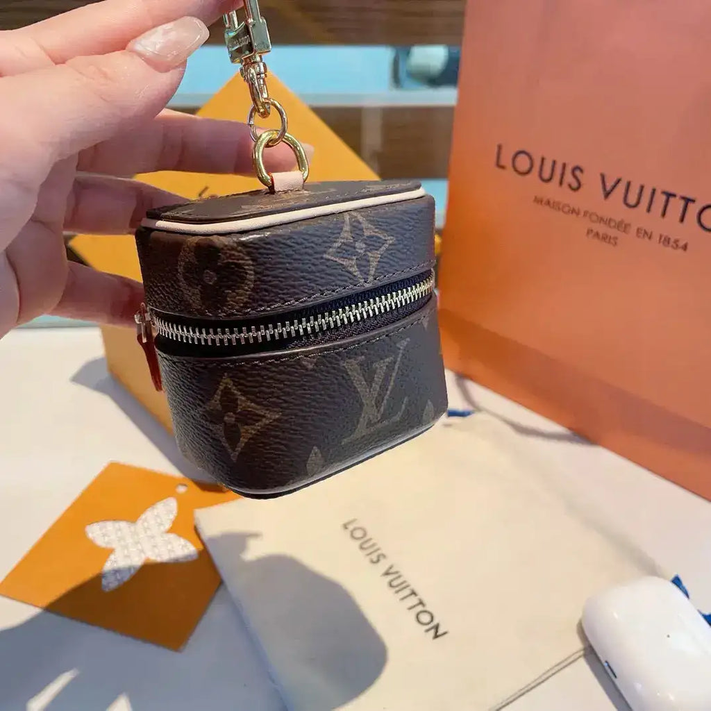 Luxury Designer-Inspired AirPods Case Storage