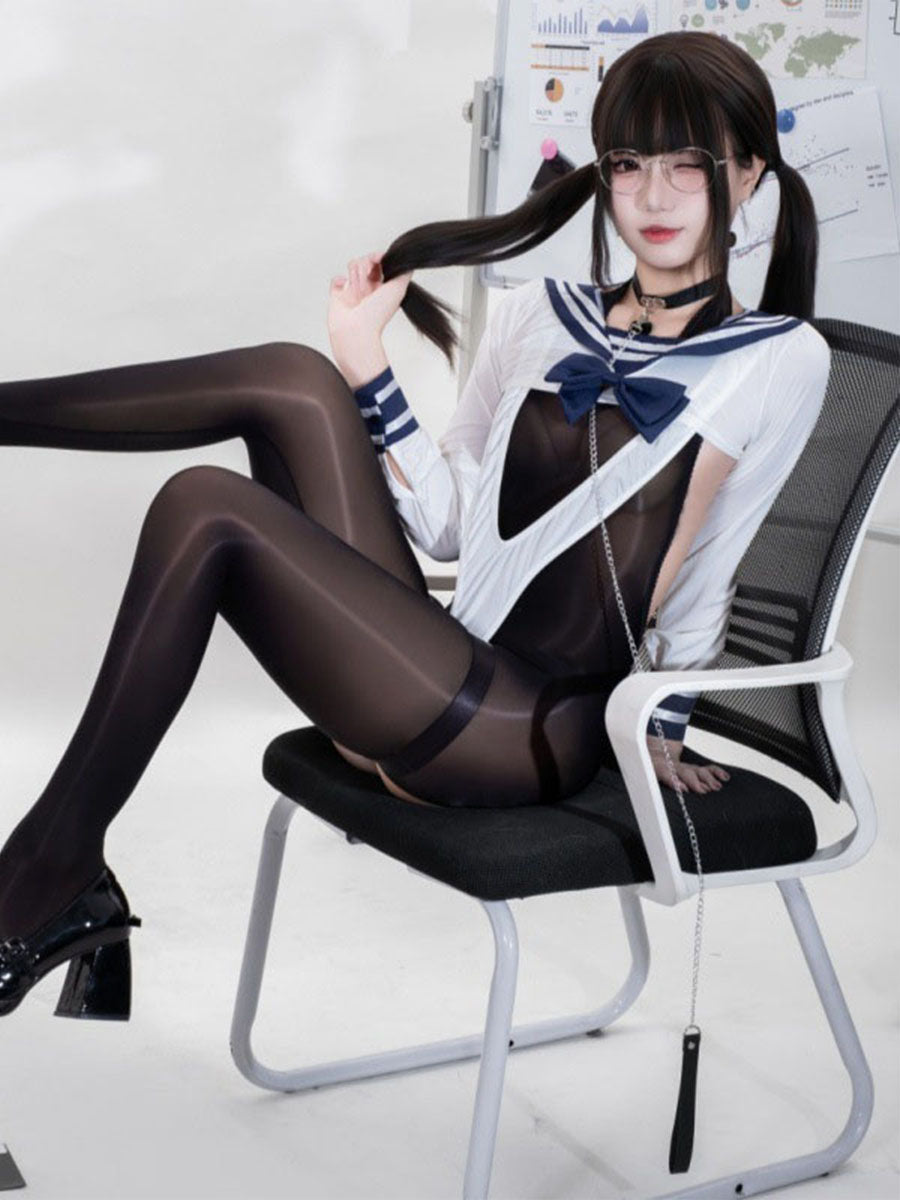 Japanese School Girl Lingerie Costume Set