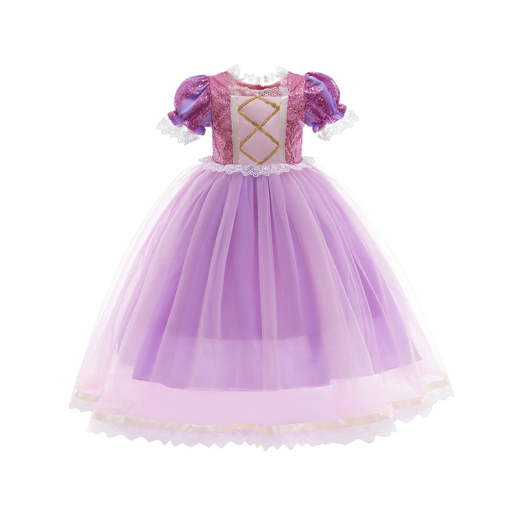 New Princess Girl Sofia Costume Dresses For Cosplay Party Holiday Birthday