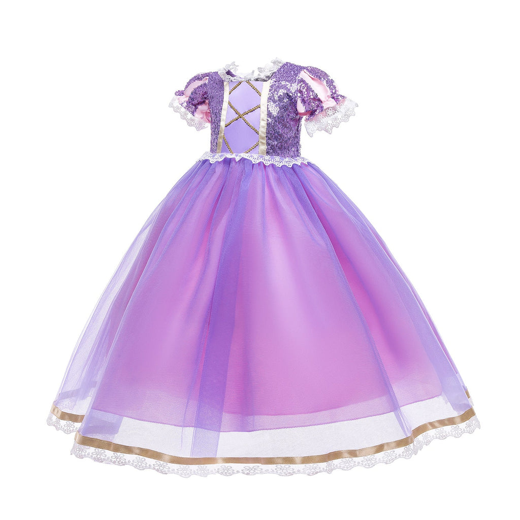New Princess Girl Sofia Costume Dresses For Cosplay Party Holiday Birthday
