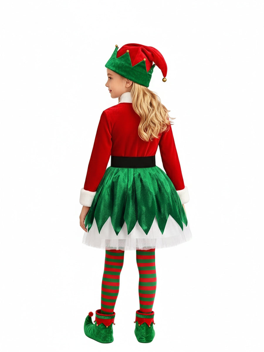 Santa's Helper Costume for Kids