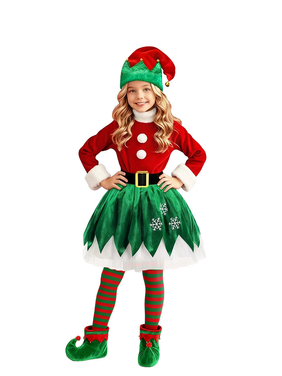 Santa's Helper Costume for Kids
