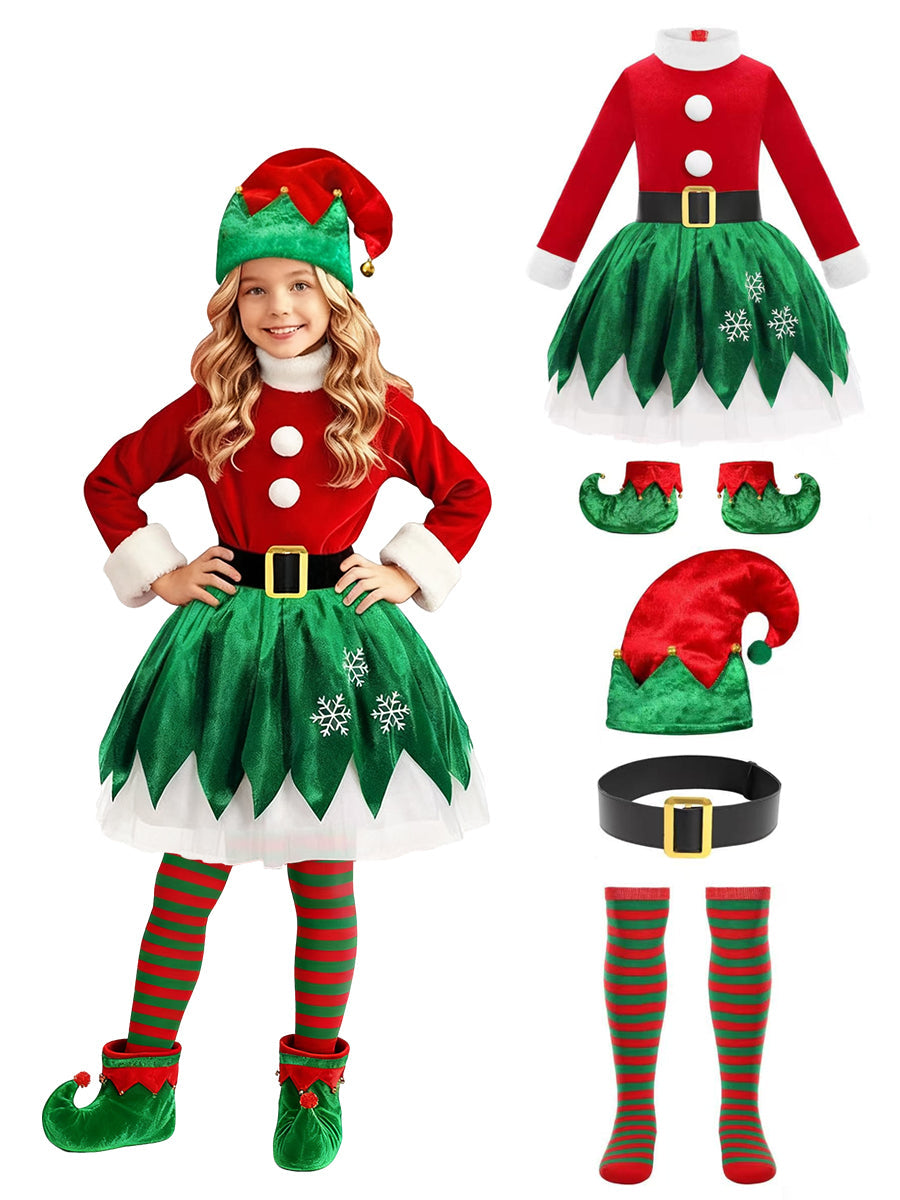 Santa's Helper Costume for Kids
