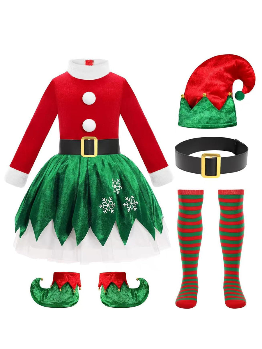Santa's Helper Costume for Kids