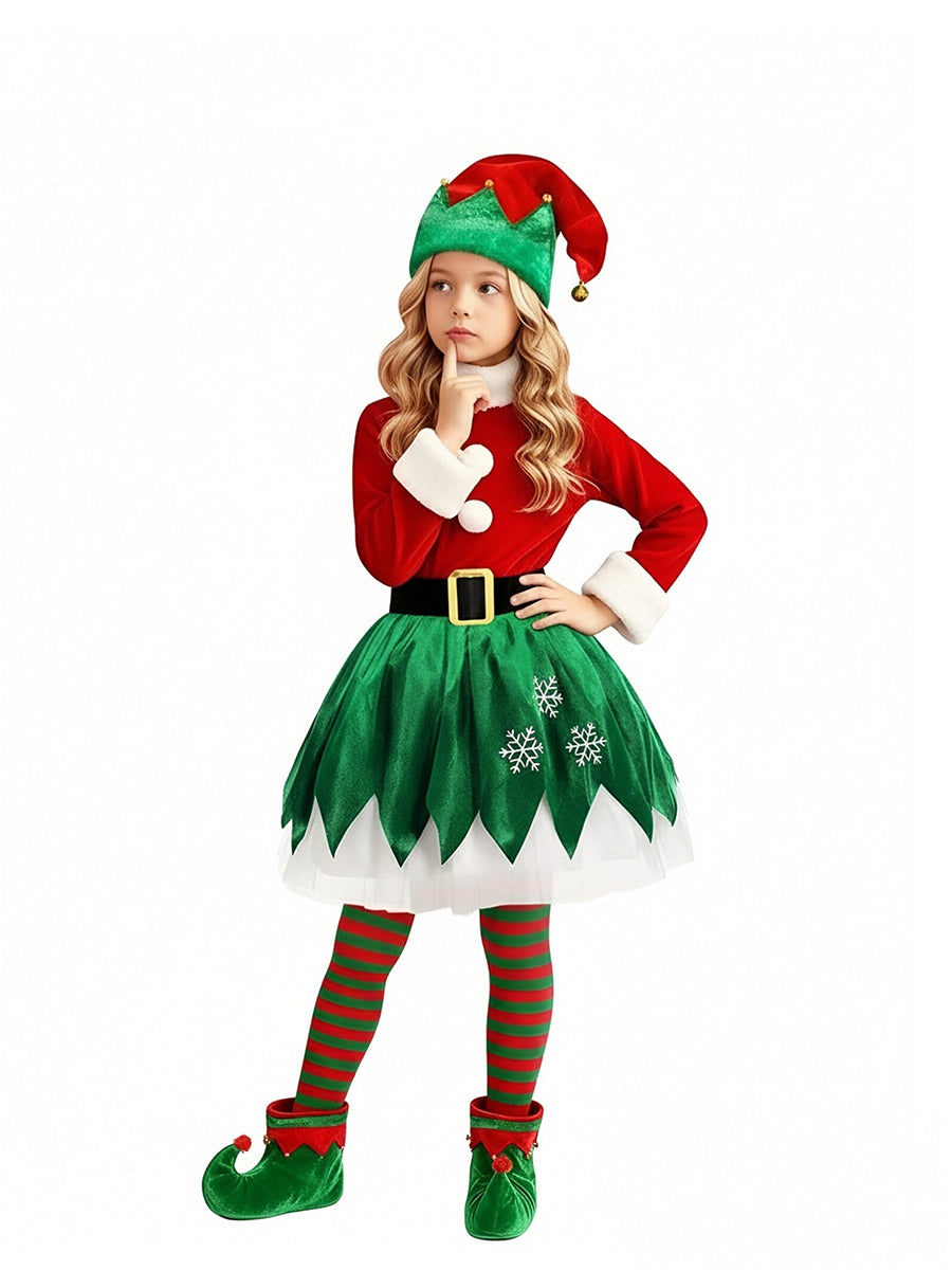 Santa's Helper Costume for Kids