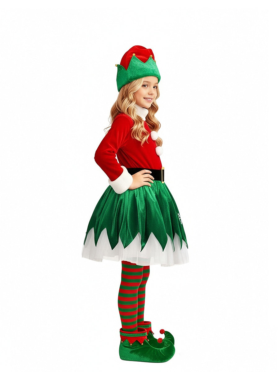 Santa's Helper Costume for Kids