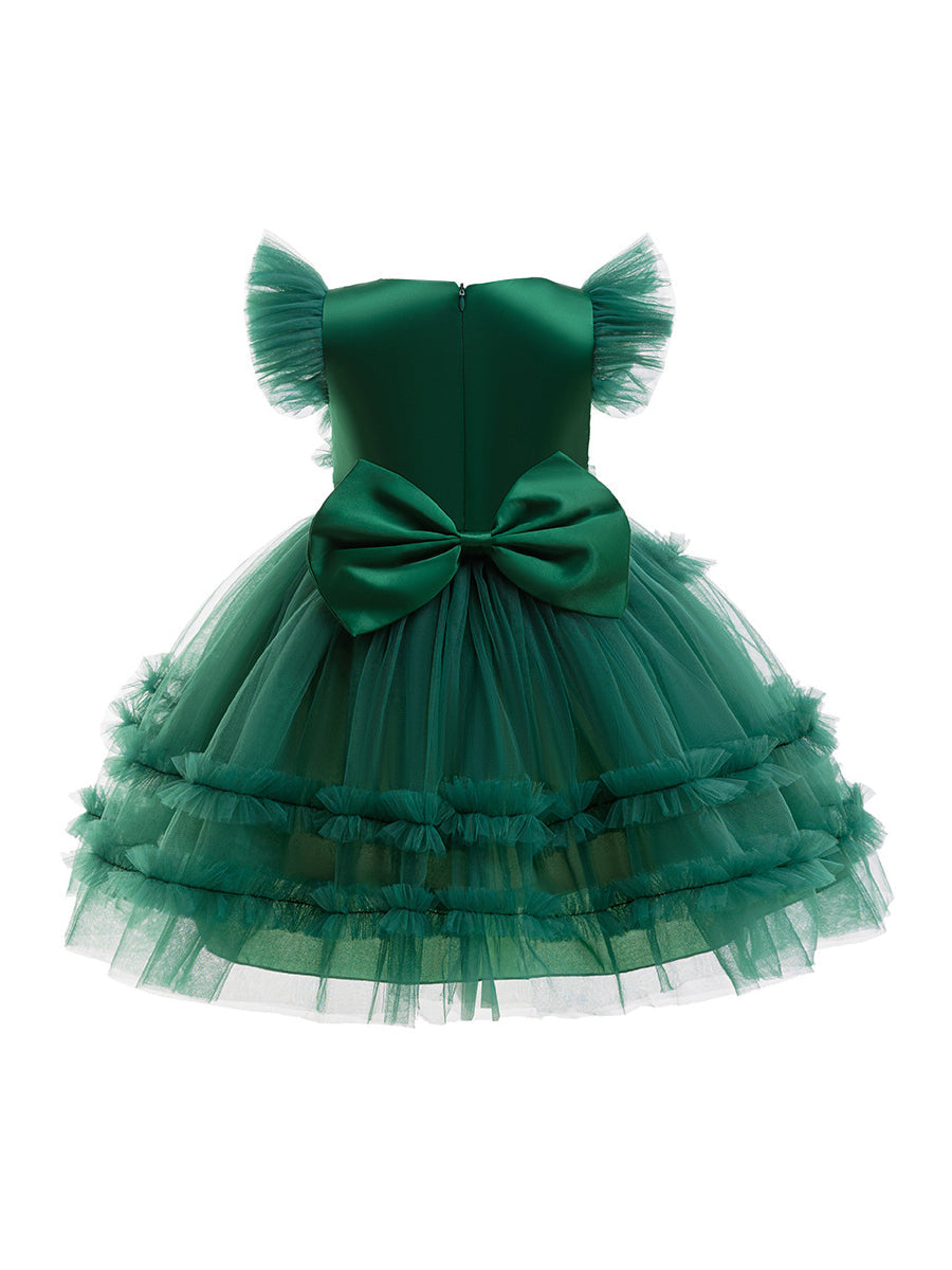 Kids Christmas Tree Tutu Costume