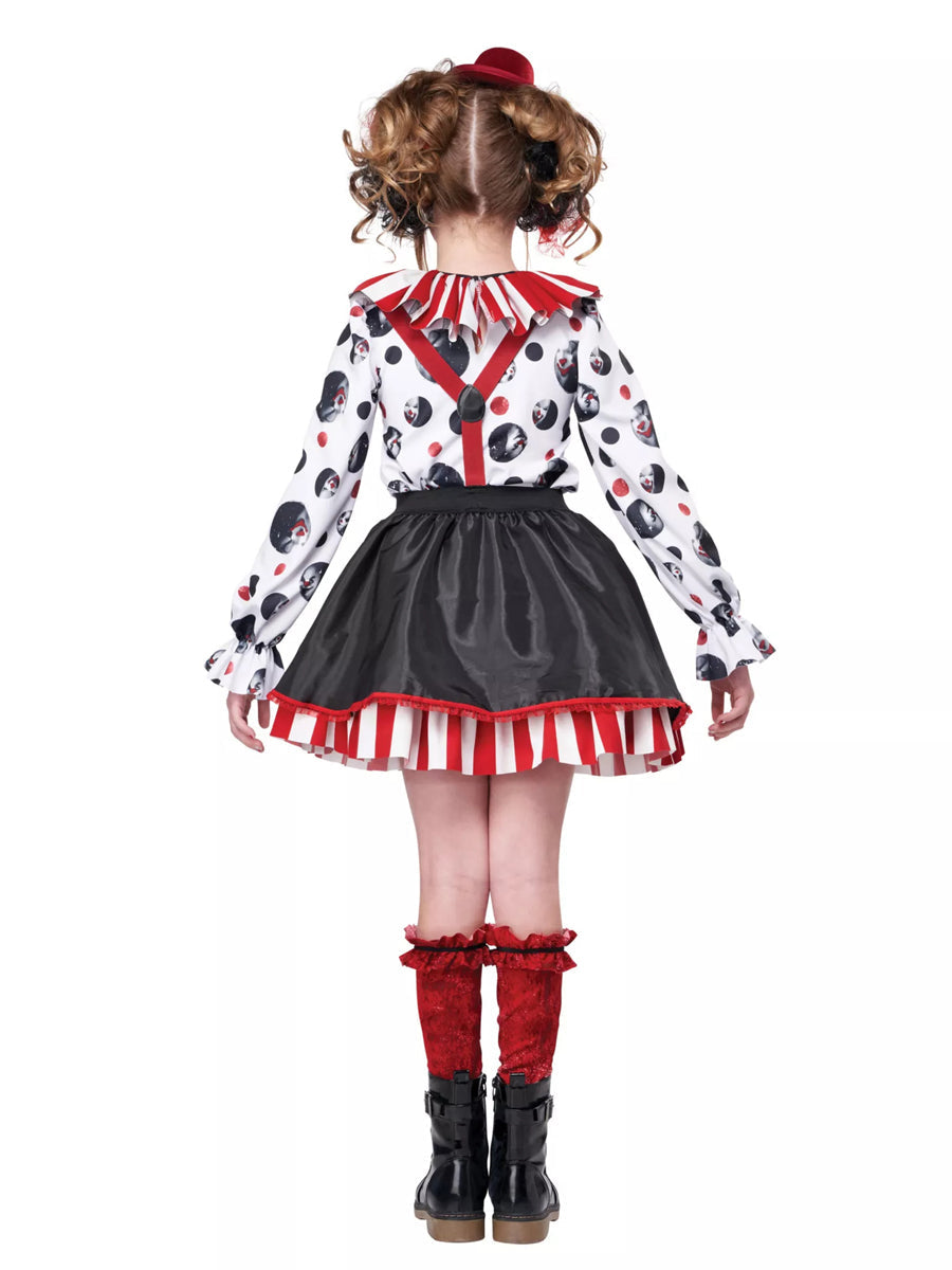 Kids Creepy Clown Costume