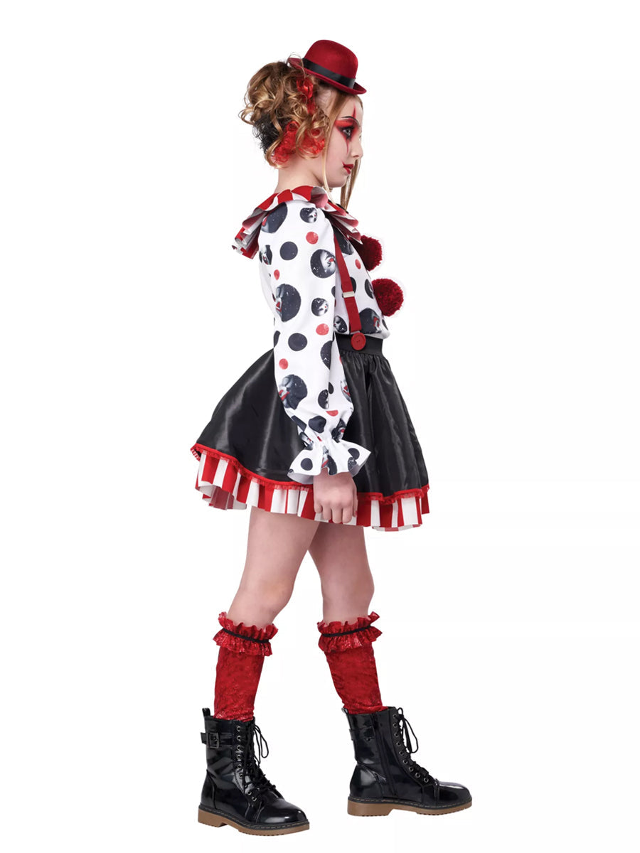 Kids Creepy Clown Costume
