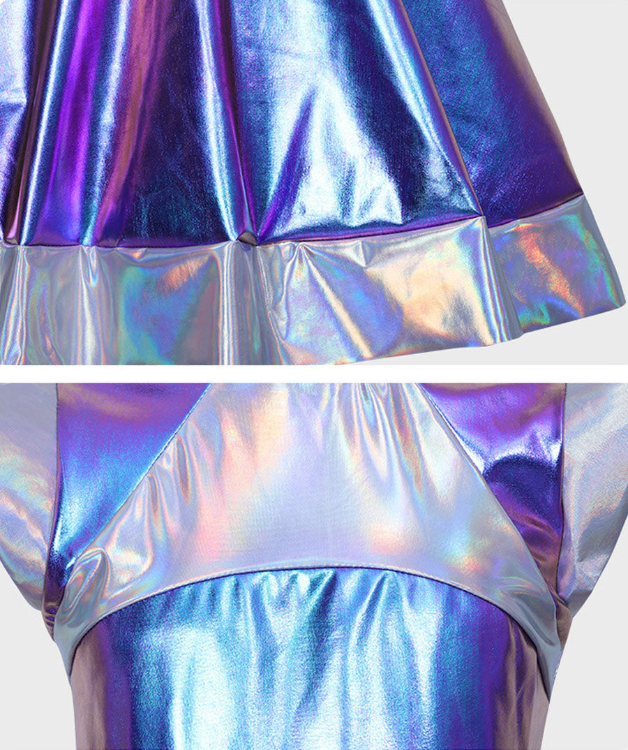 Kids Holographic Alien Costume