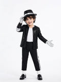 80s Kids Sequin Pop Star Performance Set