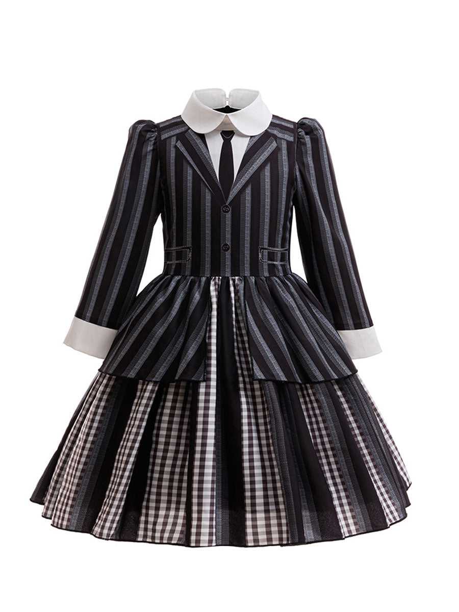 Kids Gothic Schoolgirl Costume