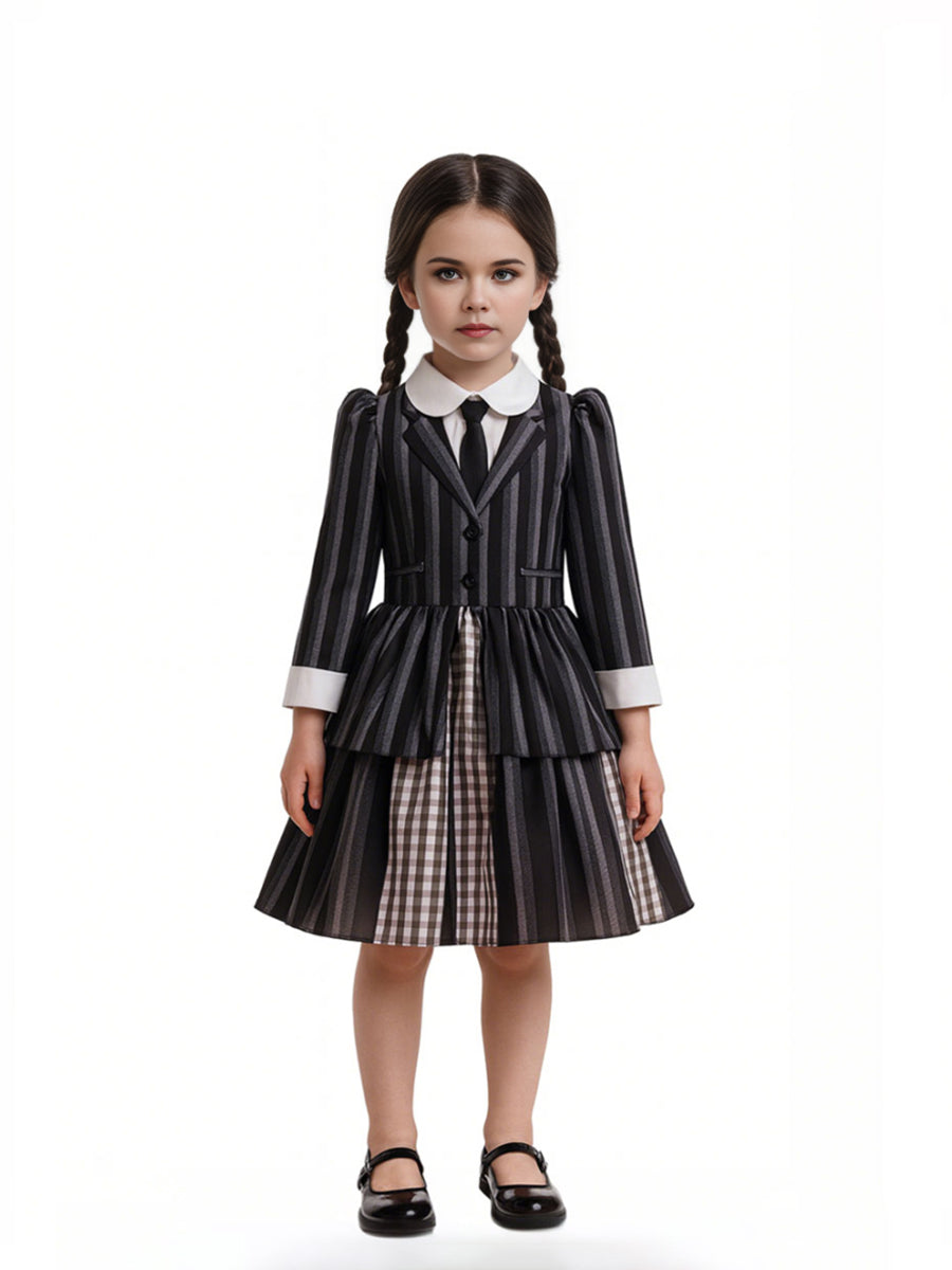 Kids Gothic Schoolgirl Costume