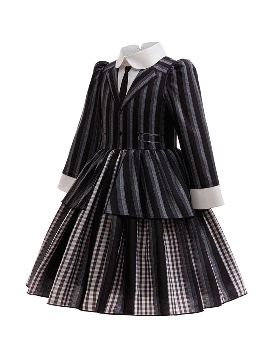 Kids Gothic Schoolgirl Costume