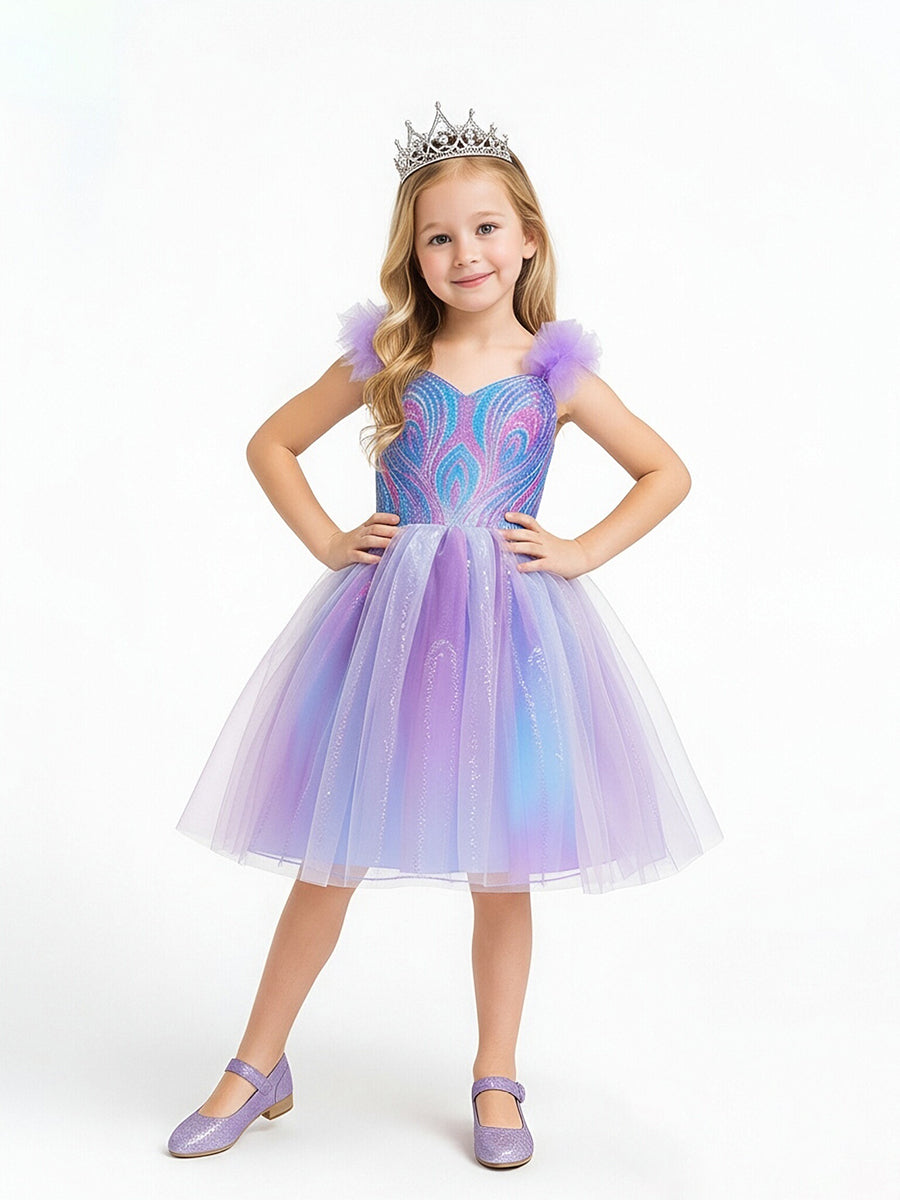 Girls Good Witch Fantasy Sparkle Tulle Dress
